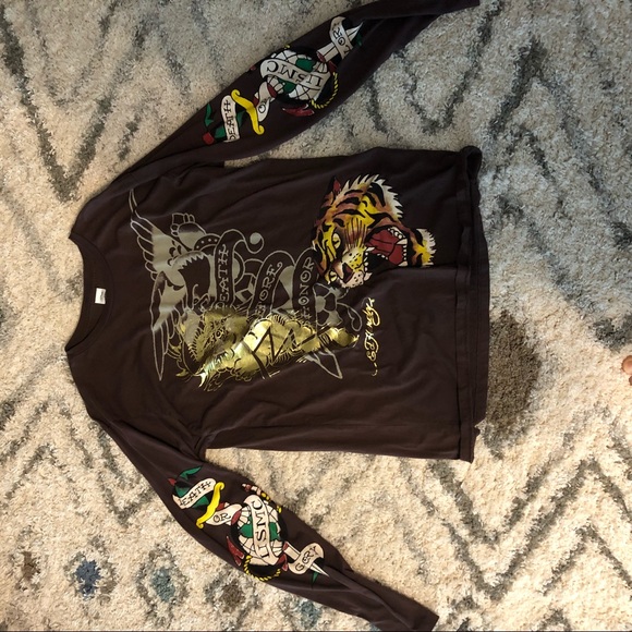 Ed Hardy Other - Ed hardy men’s long sleeve t